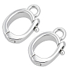 925 Sterling Silver Twister Clasps STER-BC0004-33P-1