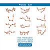 2 Sets Zinc Alloy with Glass Rhinestone Jewelry Pendant Accessories FIND-FW0001-07-6