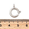 Brass Spring Ring Clasps KK-D407-20P-D-3