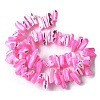 Dyed Natural Trochus Shell Beads Strands SSHEL-C013-09E-2