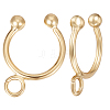 8 Pairs Brass Ear Cuff Findings KK-BBC0009-74-1
