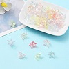 Transparent Acrylic Bead Caps OACR-FS0001-49-6