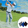 3Pcs 3 Colors Polyester Fibre Golf Wipe Towel AJEW-OC0005-36A-6