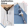 6Pcs Adjustable Polyester Neck Lanyard DIY-GF0008-19-5