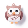 PVC Cartoon Owl Doll Pendants KY-C008-04A-1