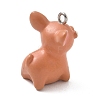 Opaque Resin Pendants RE-CBAB12C-03-3