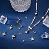 Brass Micro Pave Clear Cubic Zirconia Charms KK-GA0002-31-4