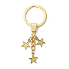 Alloy Enamel Star Keychain KEYC-JKC01084-01-2