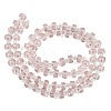 Transparent Glass Beads Strands GLAA-P076-01A-05-2