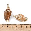Natural Shell Pendants SHEL-K009-01C-3