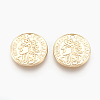 Alloy Coin Pendants PALLOY-O090-01G-2