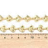 304 Stainless Steel Diamond Shape Link Chain Necklaces for Women Men NJEW-F363-01G-5