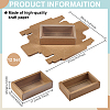Kraft Paper Cardboard Gift Drawer Boxes CON-WH0085-129C-2