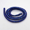Electroplate Non-magnetic Synthetic Hematite Beads Strands G-J216C-03-2
