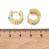 201 Stainless Steel Wide Huggie Hoop Earrings EJEW-D354-11G-5