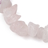 5Pcs Natural Mixed Gemstone Chips Beaded Stretch Bracelet Sets for Women BJEW-TA00557-5