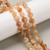 Heated Natural Citrine Beads Strands G-B153-A09-1