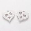 Non-Tarnish 304 Stainless Steel Charms LS-STAS-Q201-T144-2