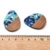 Resin and Walnut Pendants FIND-R051-04-4