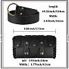 Leather Waist Bag and Belt Set AJEW-CL0003-58B-2