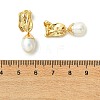 304 Stainless Steel Stud Dangle Earrings EJEW-JE07240-03-5