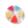 Transparent Resin Pendants LS-RESI-E029-03A-2