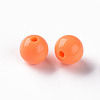Opaque Acrylic Beads X-MACR-S370-C10mm-A11-2