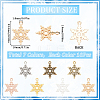 70Pcs 7 Colors Alloy Pendants FIND-SC0011-94-2