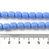 Opaque Glass Beads Strands GLAA-G112-03B-4