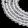 Natural Quartz Crystal Beads Strands G-F596-44-4mm-3