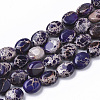 Natural Imperial Jasper Beads Strands G-S355-88B-02-1