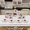 Mini Ceramic Tea Sets BOTT-PW0002-124D-1