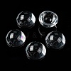 Transparent Half Round Glass Cabochons X-GGLA-R027-18mm-6