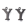304 Stainless Steel Charms STAS-H112-Y-EB-1