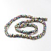 Electroplate Non-magnetic Synthetic Hematite Bead Strands G-F300-57-02-2