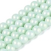 Baking Paint Glass Pearl Beads Strands DGLA-ZX001-05B-05-1
