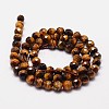 Natural Tiger Eye Beads Strands G-N0179-01-6mm-2