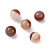 Natural Agate Sphere Beads GG-D003-A11-02-1
