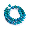 Synthetic Chrysocolla Beads Strands X-G-F647-02-A-01-2