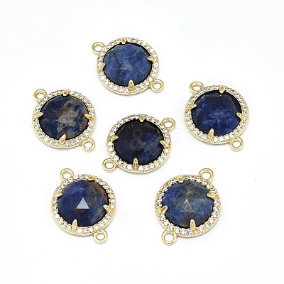 Natural Sodalite Links connectors G-E526-34D-1