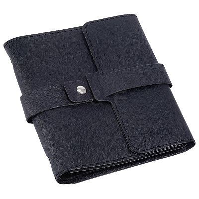 1Pc PU Leather Earring Organizer Book ABAG-CL0001-71-1