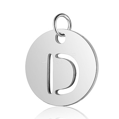Non-Tarnish 304 Stainless Steel Charms STAS-S105-T514S-D-1