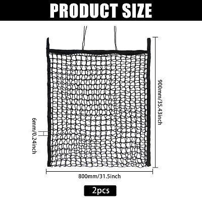 Polyester Feed Hay Mesh Bags ABAG-WH0048-98A-1
