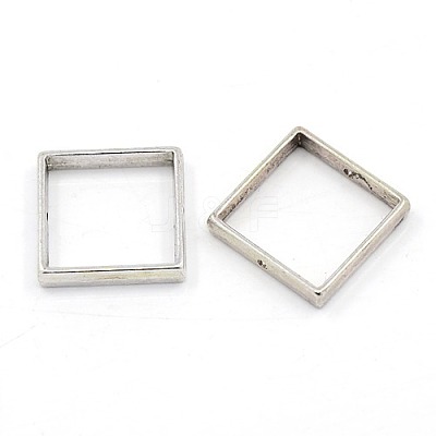 Square Ring Alloy Bead Frames EA565Y-NF-1