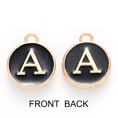 Golden Plated Alloy Charms ENAM-SZ0001-25B-A-1