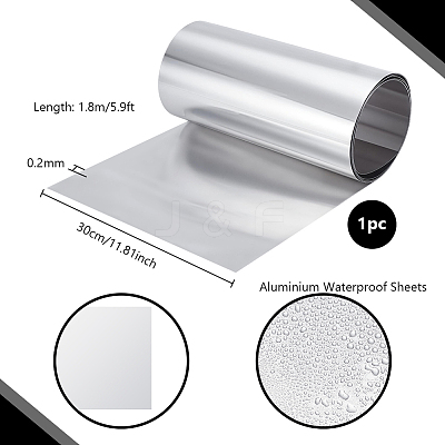 Aluminium Waterproof Sheets AJEW-WH0481-513B-1