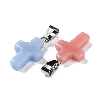 Synthetic Noctilucent Stone/Luminous Stone Pendants G-Z054-03A-1