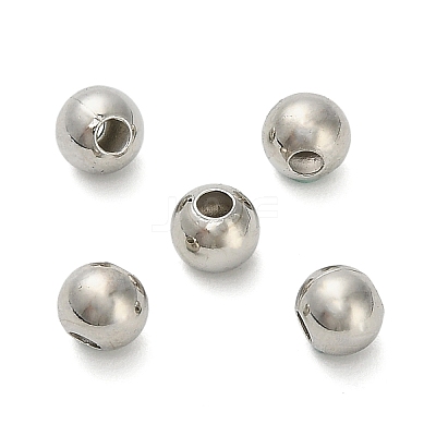 Round Brass Beads KK-A276-02A-P-1