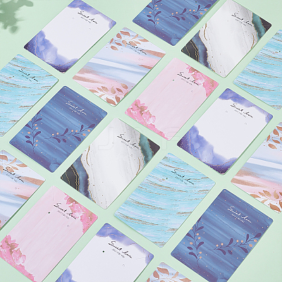 120Pcs 6 Styles Paper Display Cards CDIS-PH0001-53-1