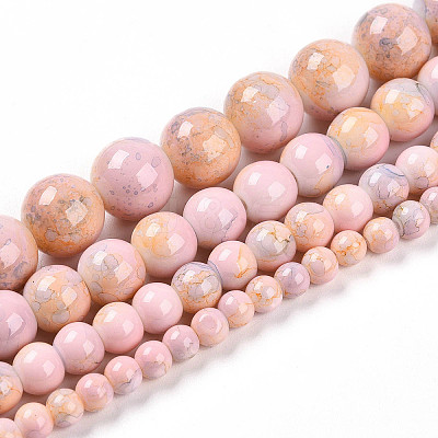 Baking Paint Glass Beads X1-DGLA-N003-4mm-C01-1
